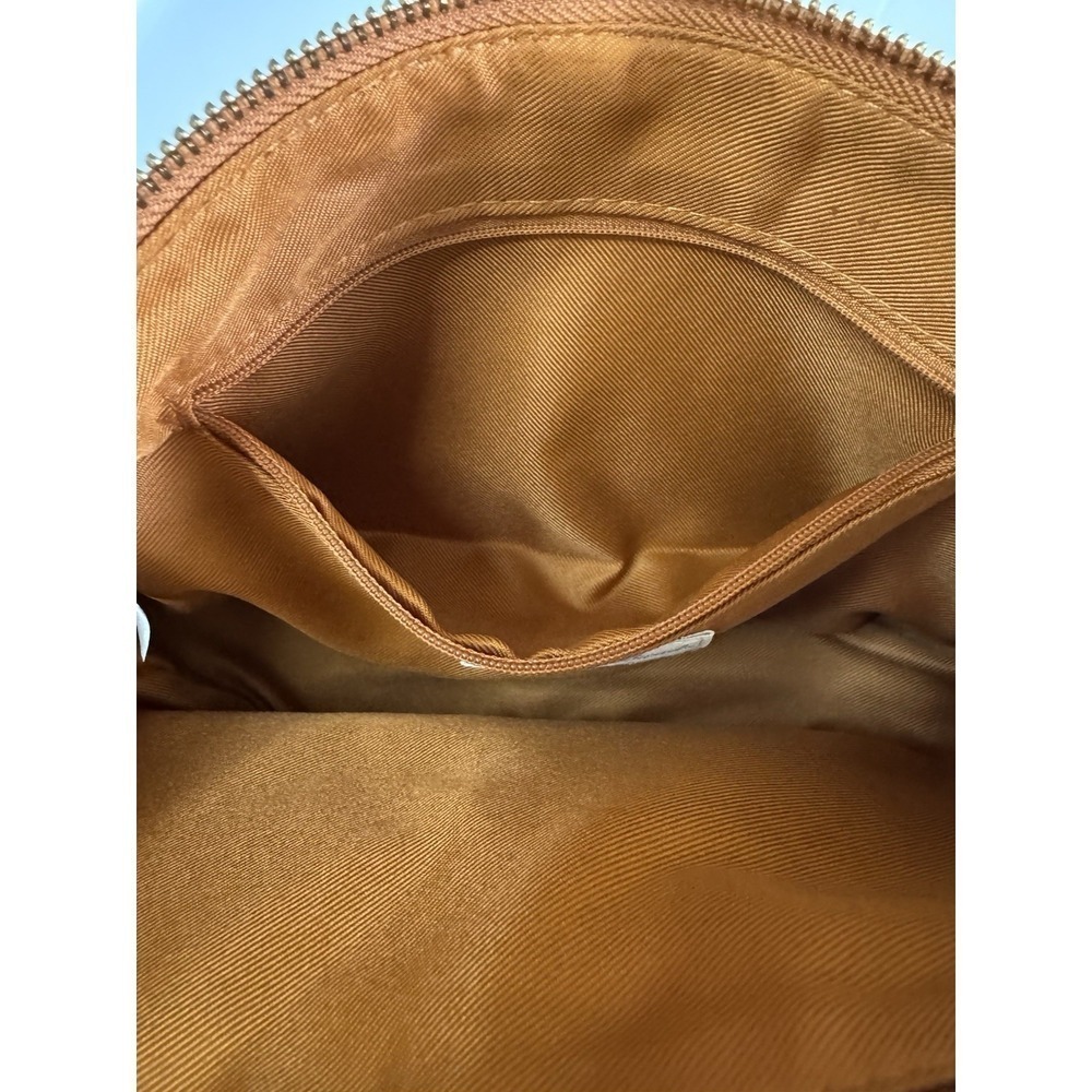 Universal Thread Slouched Half-Moon Shoulder Bag in Brown with Gold Chain Strap - Picture 7 of 11